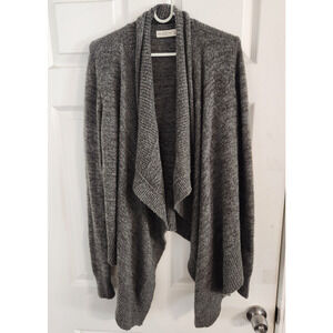 Abercrombie and Fitch Waterfall Cardigan Size M/L Gray Wool Blend